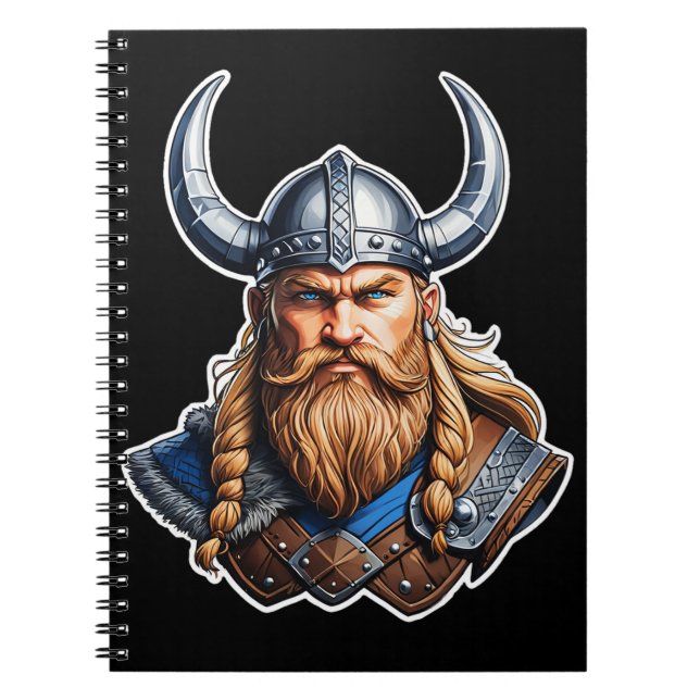 Vikings Nordic Man Notebook (Front)
