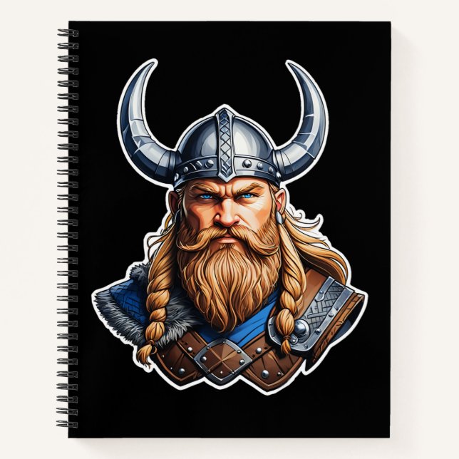 Vikings Nordic Man Notebook (Front)
