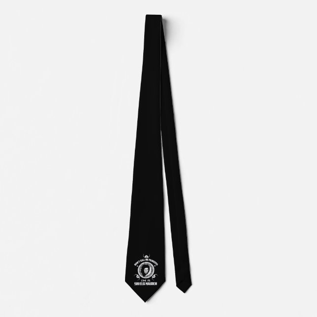 Vikings Oden - Princess I'm a Shield Maiden Tie (Front)