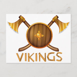 Vikings Postcard