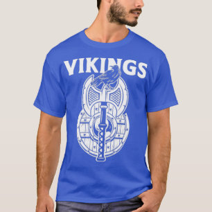 Vikings Raabe Axe Shield T-Shirt