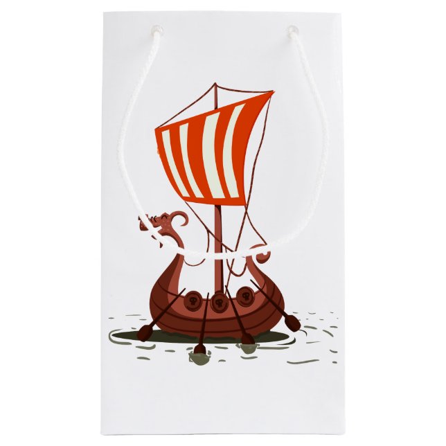 Vikings Rule Small Gift Bag (Back)