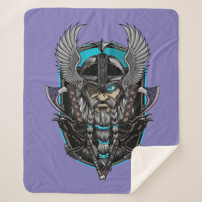 Vikings Sherpa Blanket (Front)