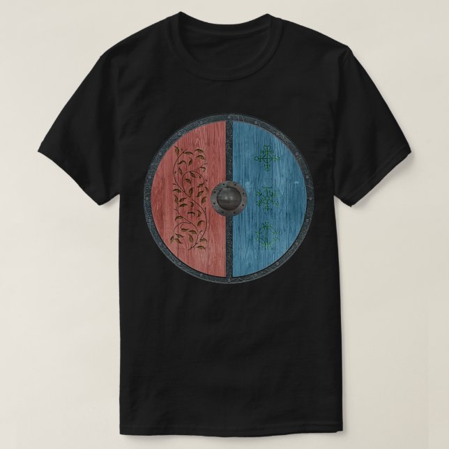 vikings shield T-Shirt (Design Front)