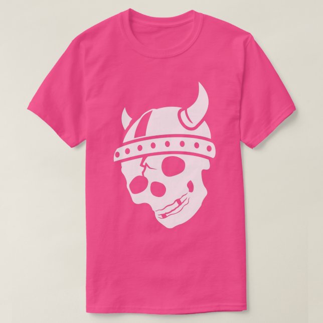 Vikings skull 2 T-Shirt (Design Front)