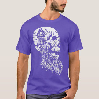 Vikings Skull 3 T-Shirt