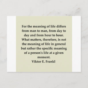 viktor frankl postcard
