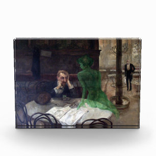 Viktor Oliva The Absinthe Drinker Poster Photo Block