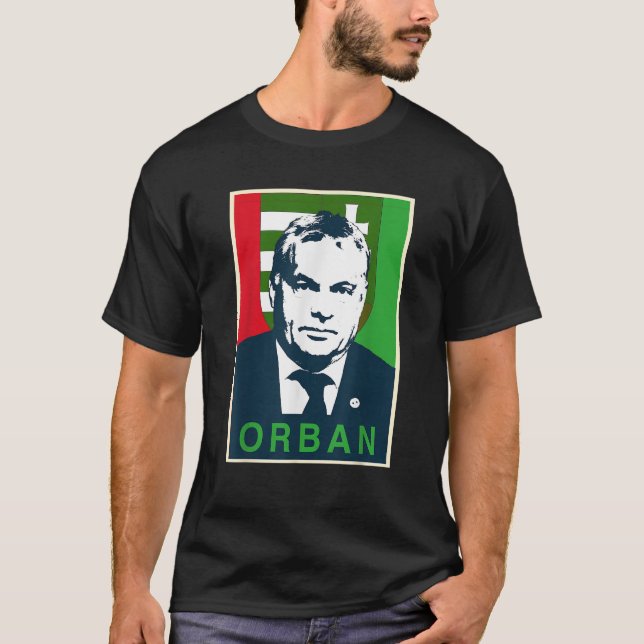 Viktor Orban Prime Minister of Hungary Iconic T-Shirt (Front)