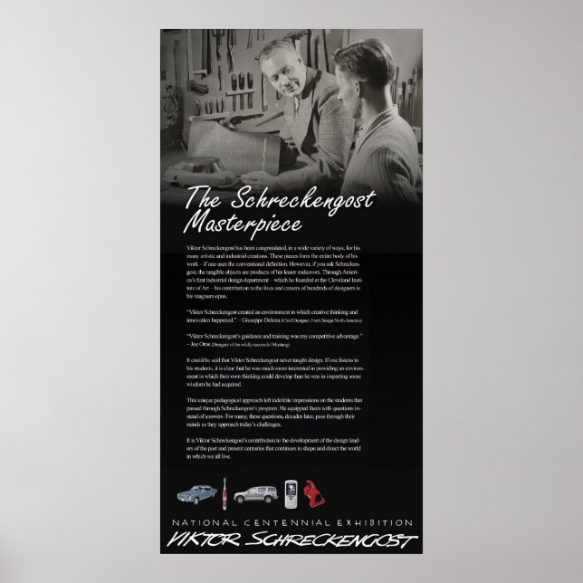 Viktor Schreckengost Student Legacy Poster (Front)