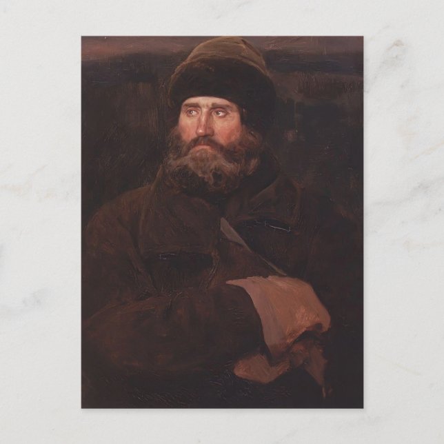 Viktor Vasnetsov- Ivan Petrov, a Peasant Postcard (Front)