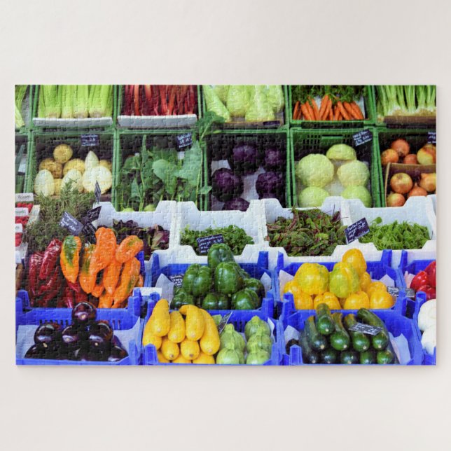 Viktualienmarkt Munchen Germany - 20x30 - 1014 pcs Jigsaw Puzzle (Horizontal)