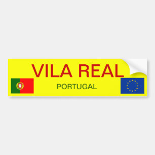 Vila Real (Portugal) Bumper Sticker