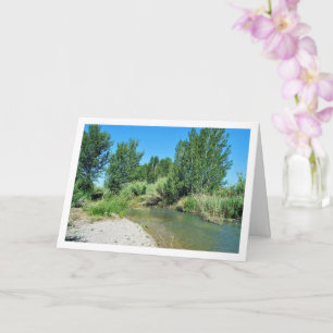 Vilamarxant, Turia River, Valencia, Spanish Card