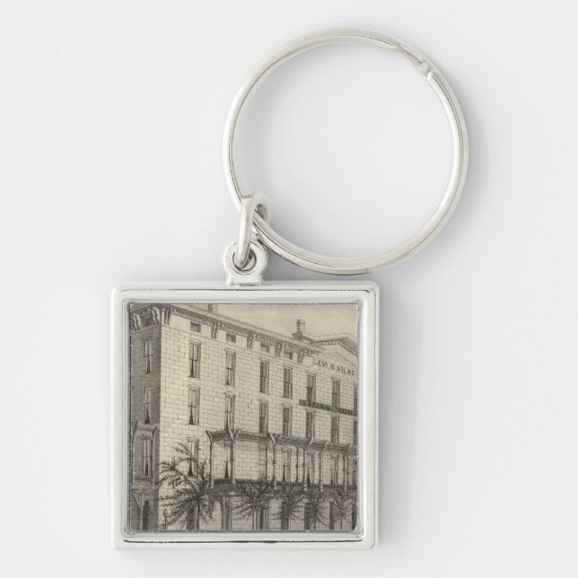 Vilas House, Madison, Wis Key Ring (Front)
