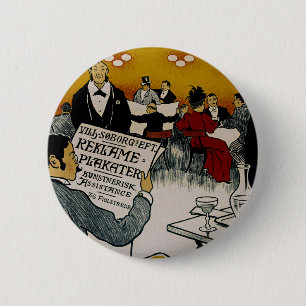 Vilhem Soborg's Successors 6 Cm Round Badge