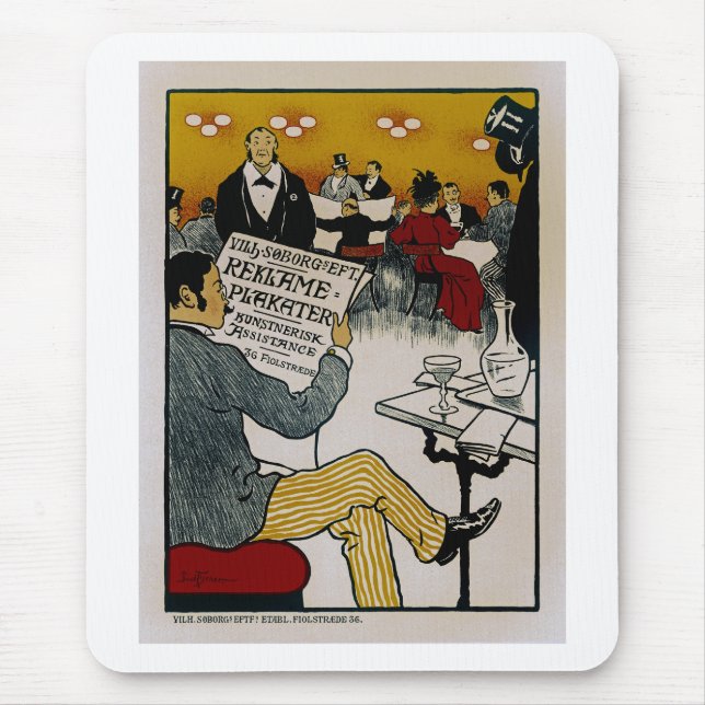 Vilhem Soborg's Successors Mouse Mat (Front)