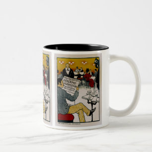 Vilhem Soborg's Successors Two-Tone Coffee Mug