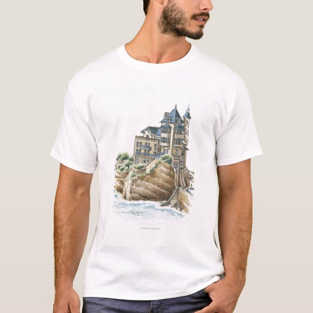 Villa Belza, Biarritz, France T-Shirt (Front)