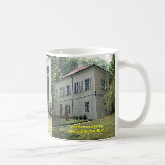 Villa Bertramka-Mozart-Prague Coffee Mug (Right)