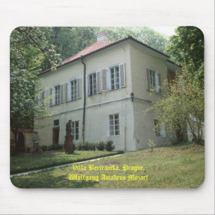 Villa Bertramka-Mozart-Prague Mouse Mat