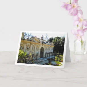 Villa Borghese Gardens, Roma, Italy Card