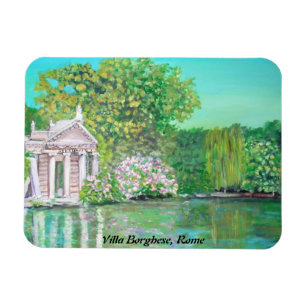 Villa Borghese Park, Rome - Premium Flexi Magnet