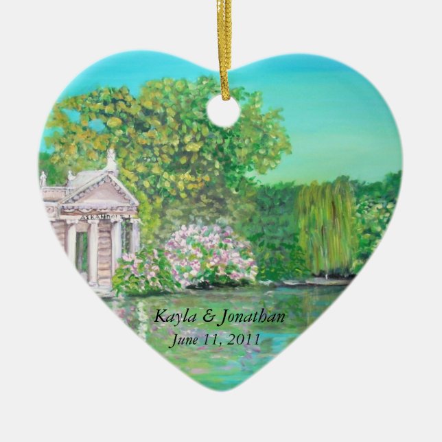 Villa Borghese, Wedding Ornament (Front)