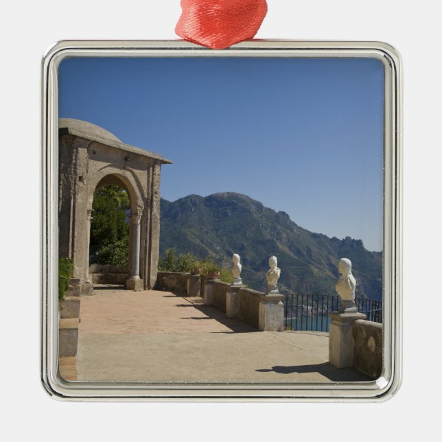 Villa Cimbrone, Ravello, Campania, Italy Metal Tree Decoration (Front)