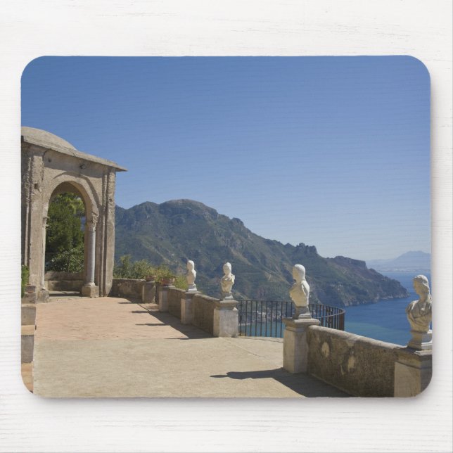 Villa Cimbrone, Ravello, Campania, Italy Mouse Mat (Front)