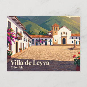 Villa de Leyva, Boyacá, Colombia Postcard