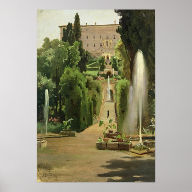 Villa D'Este, Tivoli, 1869 Poster (Front)