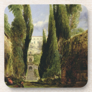 Villa D'Este, Tivoli (oil on canvas) Coaster