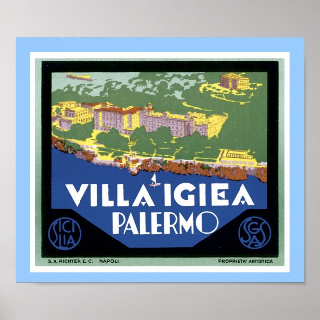 Villa Igiea Palermo Poster (Front)