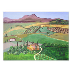 Villa in the Village Photo Print