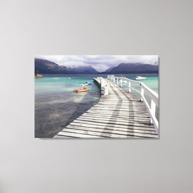 Villa La Angostura Canvas Print (Front)