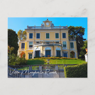 Villa Margherita Ricordi Grianti Lake Como Italy Postcard