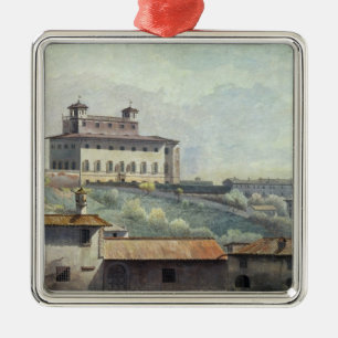 Villa Medici, Rome, c.1776 (oil on paper) Metal Tree Decoration