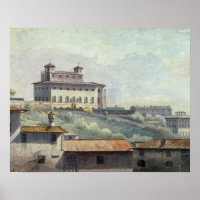Villa Medici, Rome, c.1776 (oil on paper)