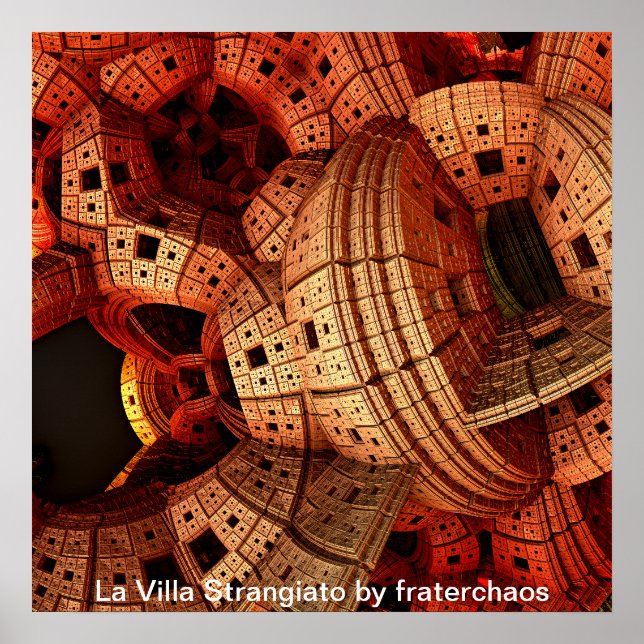 Villa Strangianto by fraterchaos Poster (Front)