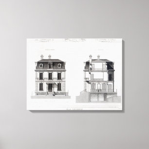 Villa Suburbaine, Premier Chasse at St. Cloud Canvas Print