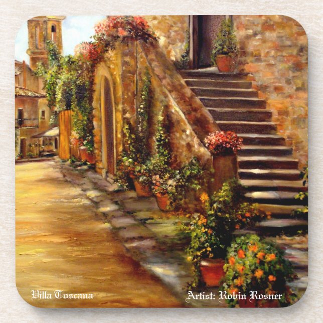 Villa Toscana Coaster (Front)