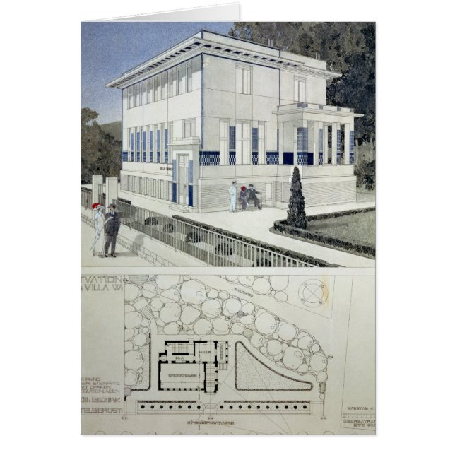 Villa Wagner, Vienna (Front)