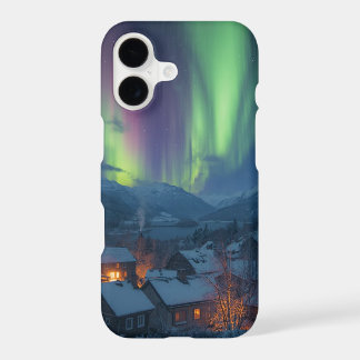 Village Aurora Borealis iPhone Case Mate Design