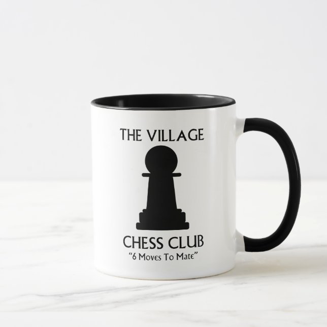 Village Chess Club Mug (Right)