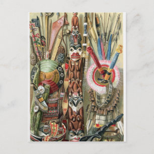 Village chief of the Loango Coast Postcard