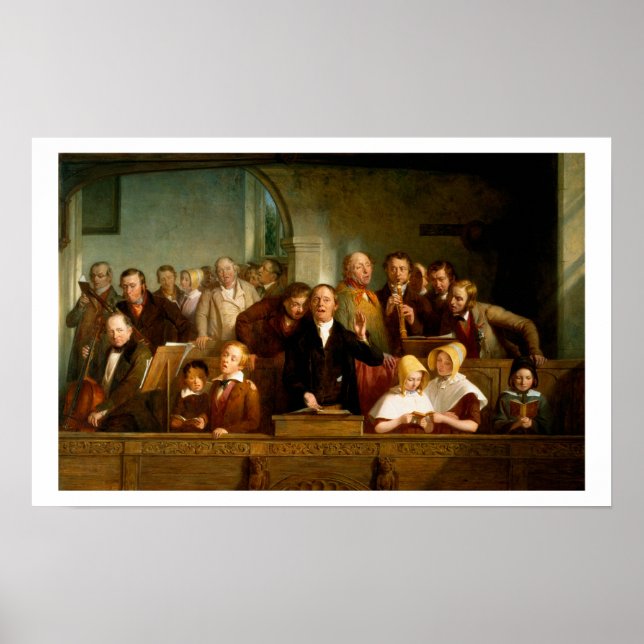 Village choir (see also 12274) poster (Front)