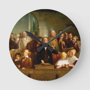 Village choir (see also 12274) round clock