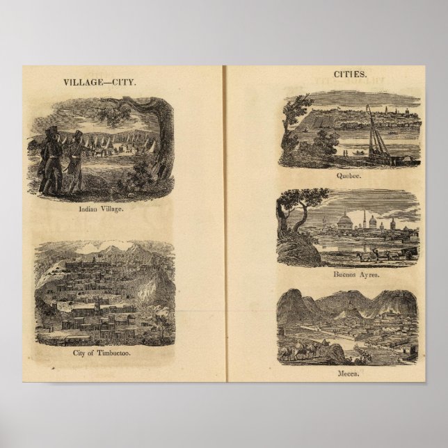 Village, cities poster (Front)