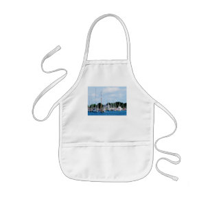 Village Dock at Wickford, RI Kids Apron